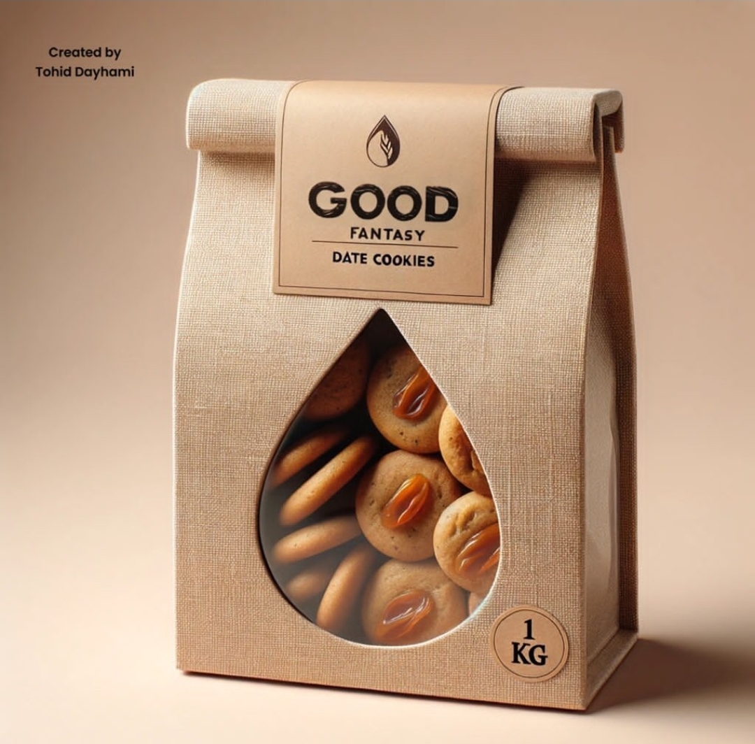 Classic Date Cookies Packaging