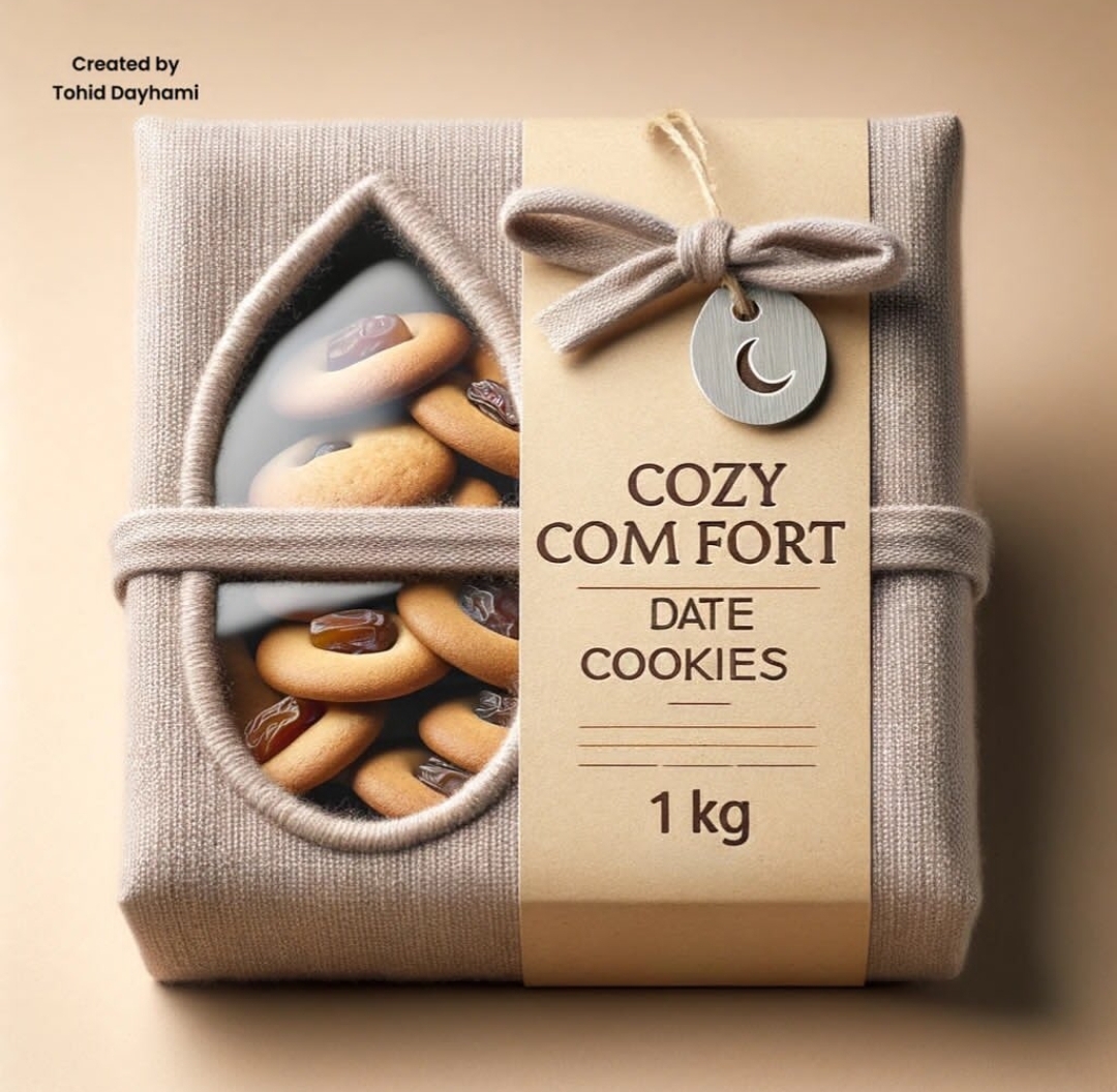Premium & Luxury Date Cookies Packaging