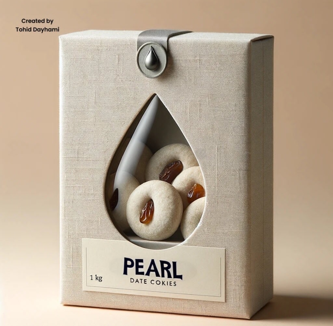 Pearl Date Cookies Packaging
