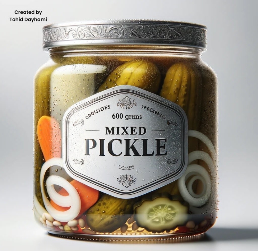 Classic Mixed Pickle Packaging
