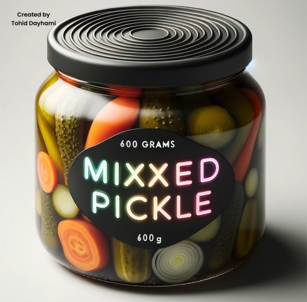 Modern Mixed Pickle Packaging