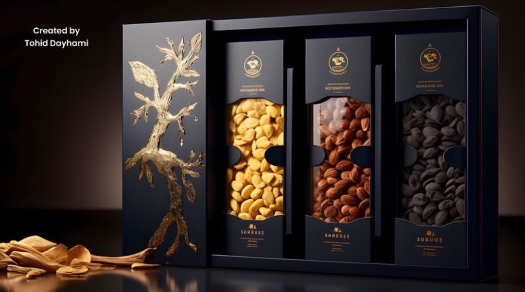 Premium Food & Saffron Gift Packaging