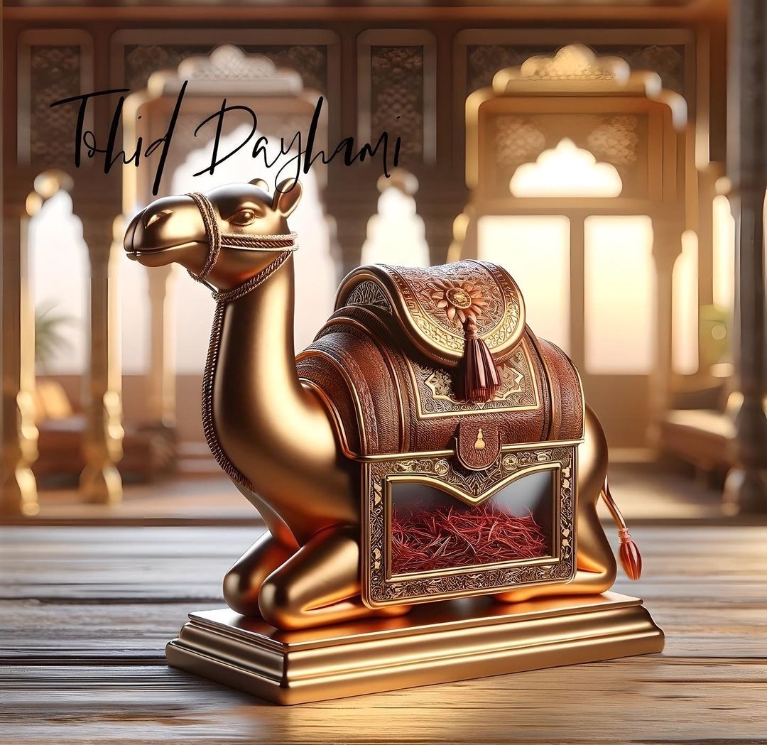 Saffron Luxury Camel Packaging